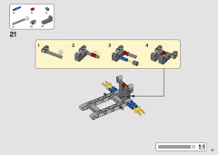 LEGO 42144 instructions page 21 – build guide