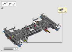 LEGO 42144 instructions page 38 – build guide