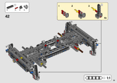 LEGO 42144 instructions page 39 – build guide