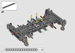 LEGO 42144 instructions page 44 – build guide