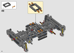 LEGO 42144 instructions page 46 – build guide