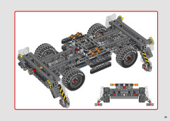 LEGO 42144 instructions page 49 – build guide