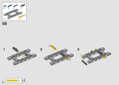 LEGO 42144 instructions page 54 – build guide
