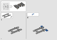 LEGO 42144 instructions page 6 – build guide