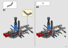 LEGO 42144 instructions page 61 – build guide