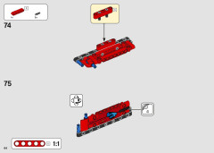 LEGO 42144 instructions page 64 – build guide