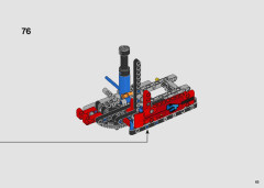 LEGO 42144 instructions page 65 – build guide
