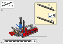 LEGO 42144 instructions page 66 – build guide
