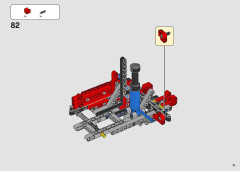 LEGO 42144 instructions page 71 – build guide