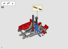 LEGO 42144 instructions page 72 – build guide