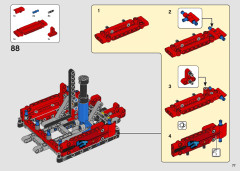 LEGO 42144 instructions page 77 – build guide