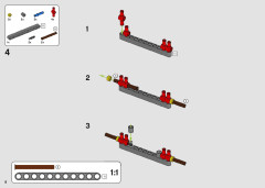 LEGO 42144 instructions page 8 – build guide