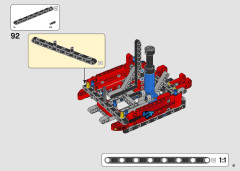 LEGO 42144 instructions page 81 – build guide