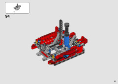 LEGO 42144 instructions page 83 – build guide