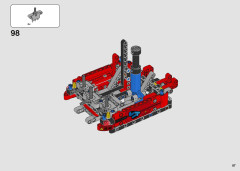 LEGO 42144 instructions page 87 – build guide