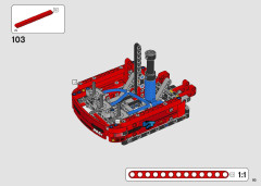 LEGO 42144 instructions page 93 – build guide
