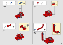 LEGO 42144 instructions page 97 – build guide