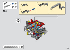 LEGO 42145 instructions page 109 – build guide