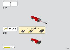LEGO 42145 instructions page 129 – build guide