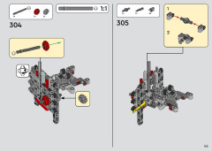 LEGO 42145 instructions page 165 – build guide