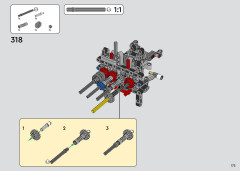 LEGO 42145 instructions page 173 – build guide