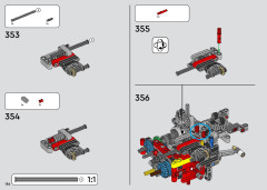 LEGO 42145 instructions page 186 – build guide