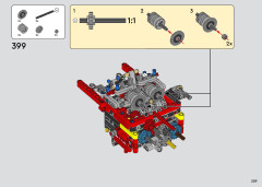 LEGO 42145 instructions page 209 – build guide