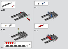 LEGO 42145 instructions page 214 – build guide