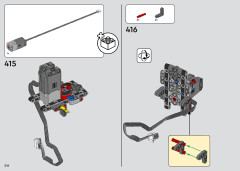 LEGO 42145 instructions page 216 – build guide