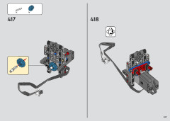 LEGO 42145 instructions page 217 – build guide