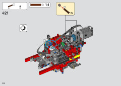 LEGO 42145 instructions page 220 – build guide