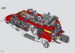 LEGO 42145 instructions page 222 – build guide
