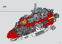 LEGO 42145 instructions page 231 – build guide