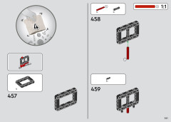 LEGO 42145 instructions page 241 – build guide
