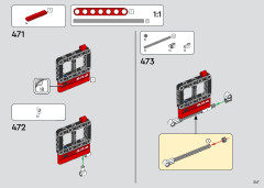 LEGO 42145 instructions page 247 – build guide