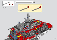 LEGO 42145 instructions page 249 – build guide
