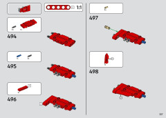 LEGO 42145 instructions page 257 – build guide