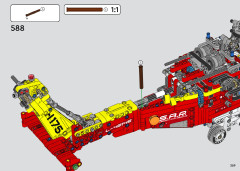 LEGO 42145 instructions page 309 – build guide