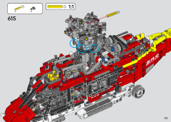 LEGO 42145 instructions page 323 – build guide