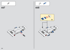 LEGO 42145 instructions page 350 – build guide