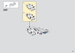 LEGO 42145 instructions page 351 – build guide