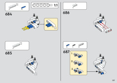 LEGO 42145 instructions page 357 – build guide