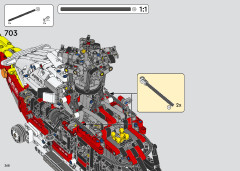 LEGO 42145 instructions page 368 – build guide