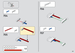 LEGO 42145 instructions page 369 – build guide