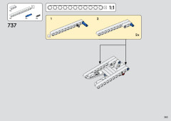 LEGO 42145 instructions page 383 – build guide