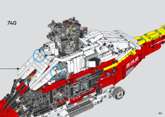 LEGO 42145 instructions page 385 – build guide