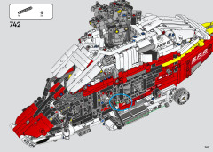 LEGO 42145 instructions page 387 – build guide