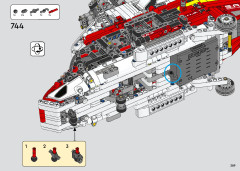 LEGO 42145 instructions page 389 – build guide