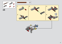 LEGO 42145 instructions page 51 – build guide