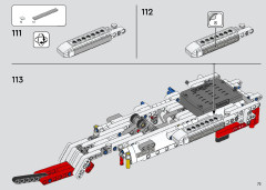 LEGO 42145 instructions page 73 – build guide